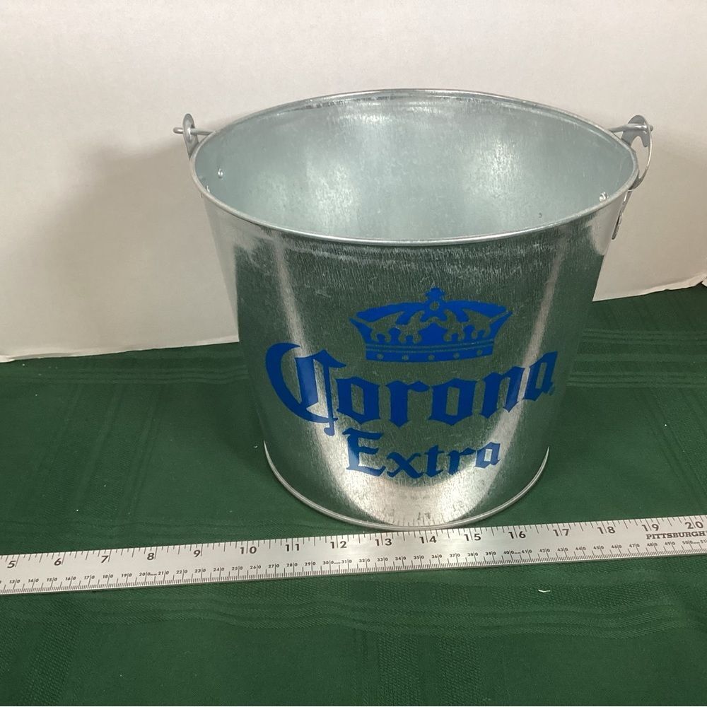 Corona Extra Silver Ice Bucket